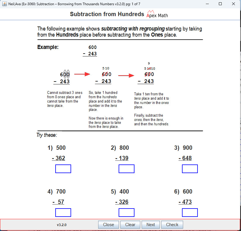 Grade Level 4th Math