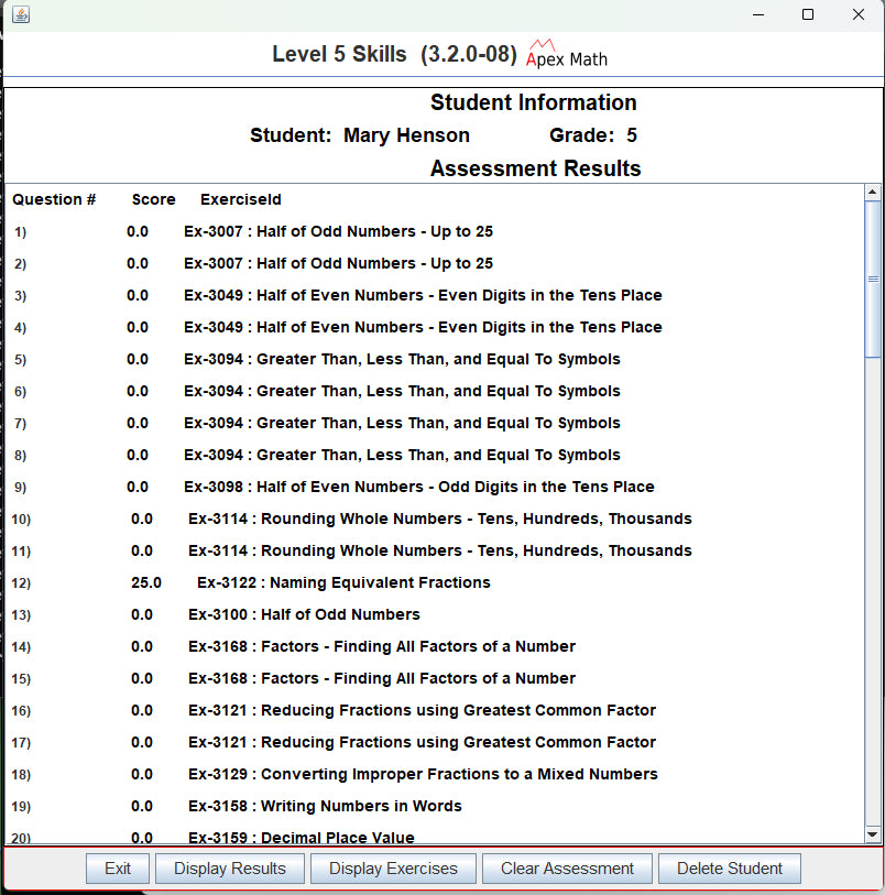 Grade Level 5 Software